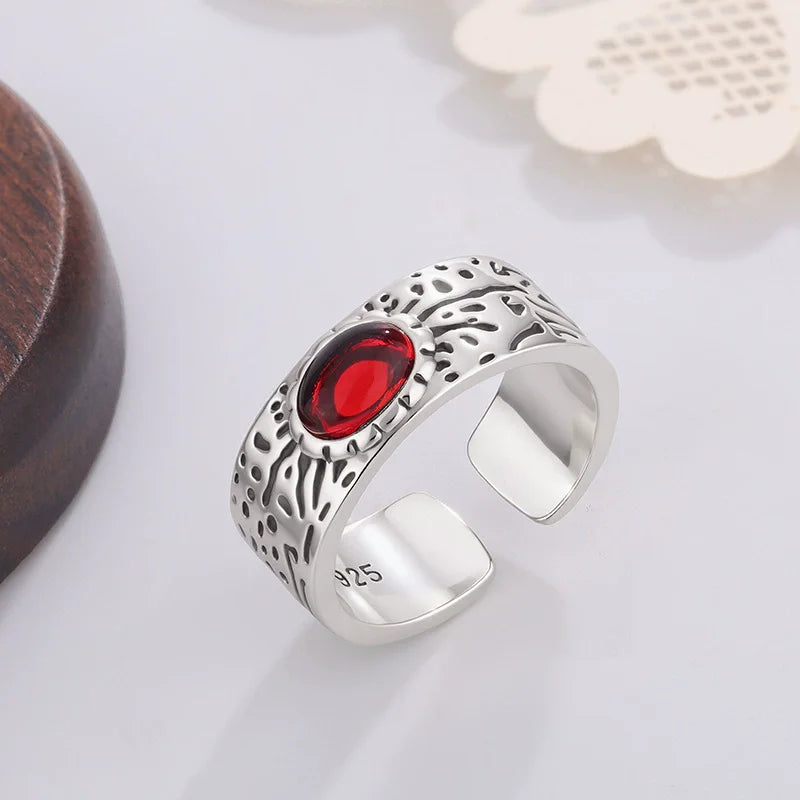 VENTFILLE 925 Sterling Silver Irregular Design Wave Golden Stackable Finger Rings Trendy Adjustable For Women Gifts Dropshipping